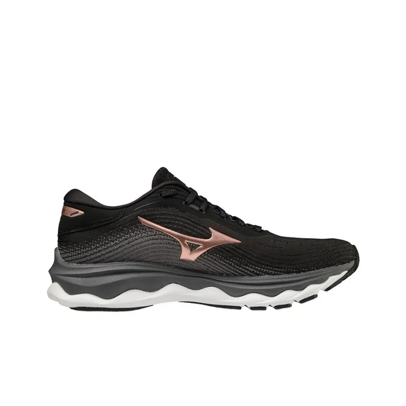 Mizuno Wave Sky 5 'Black' Women's-1