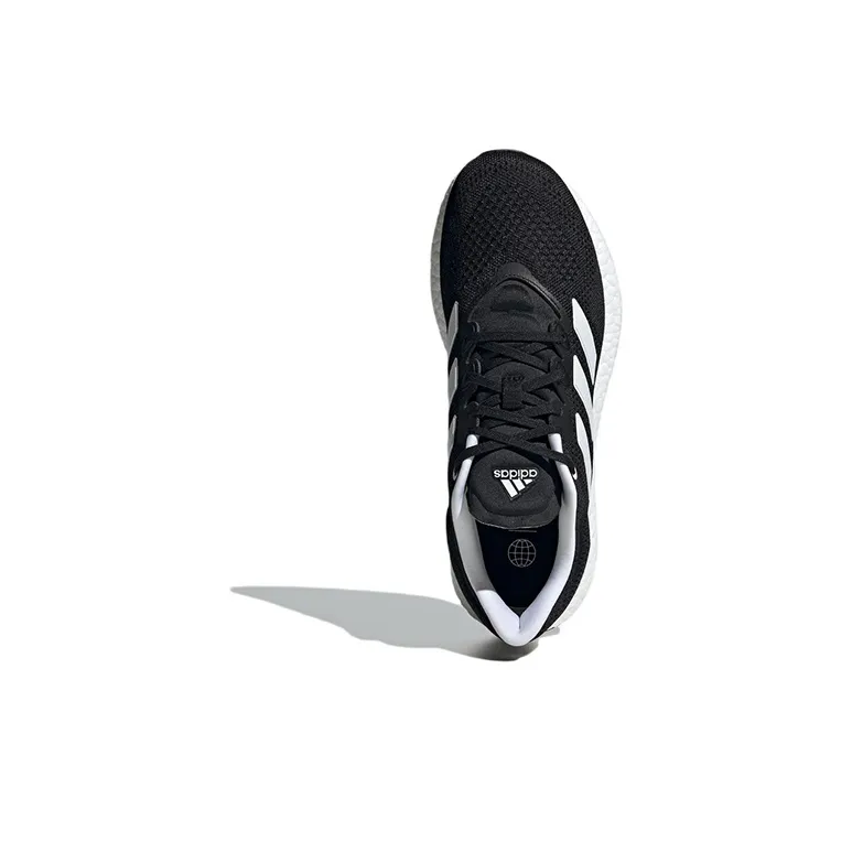 Adidas PureBoost Q2 Cozy Breathable 'Black White'-4
