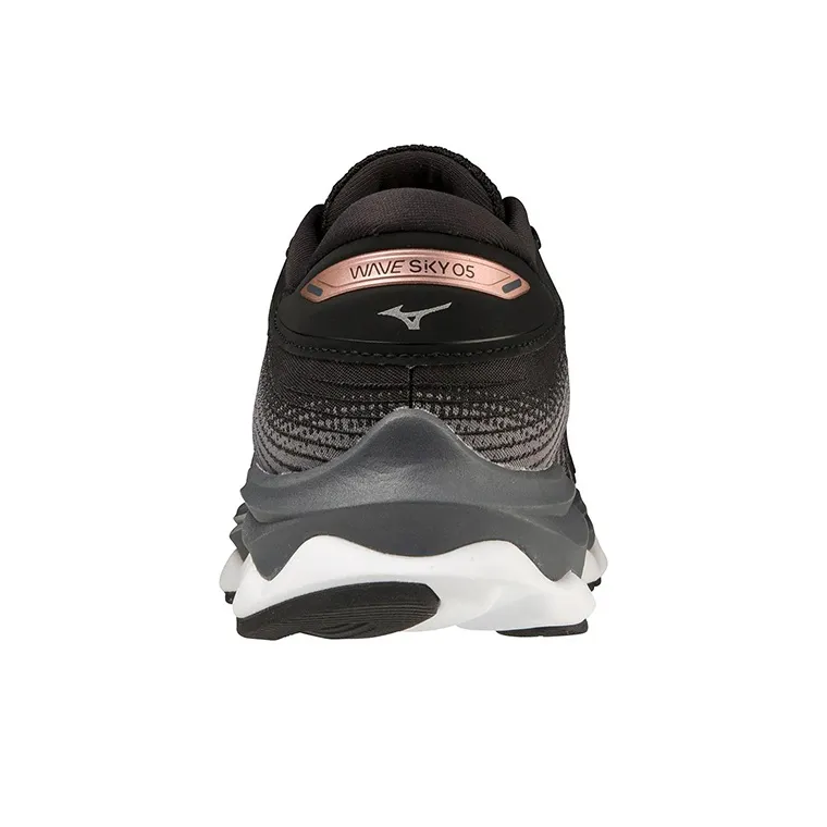 Mizuno Wave Sky 5 'Black' Women's-3