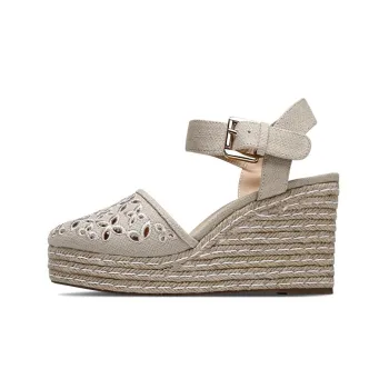 Skechers CALI Wedge Heel High Heels Women's Natural