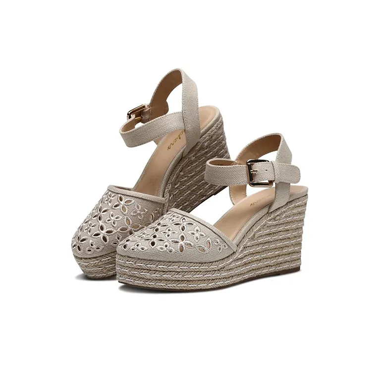 Skechers CALI Wedge Heel High Heels Women's Natural-2