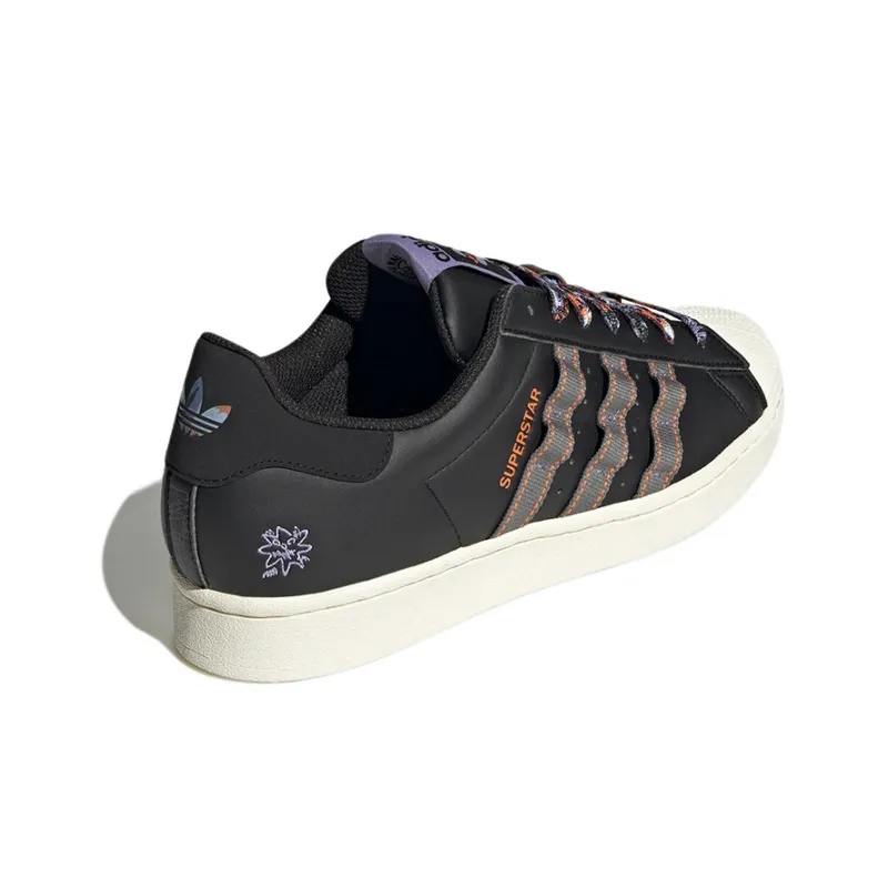 adidas originals Superstar Core Black Ash Unity Orange-3