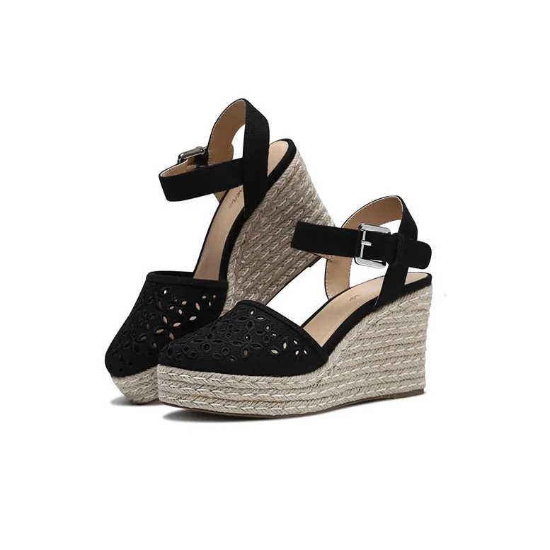 Skechers CALI Wedge Heel High Heels 3-5cm Women's Black-2