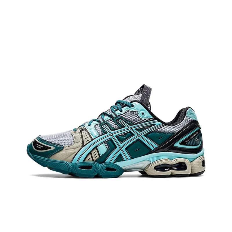 Asics UB3 S Gel Nimbus 9 Kiko Kostadinov Piedmont Grey Aruba Blue-0