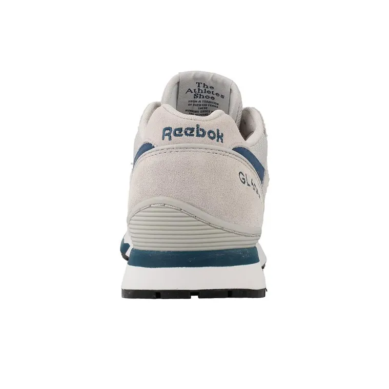 Reebok GL6000 Anti-Slip Wear-Resistant Low-Top Running Shoes Men's Gray Blue-3