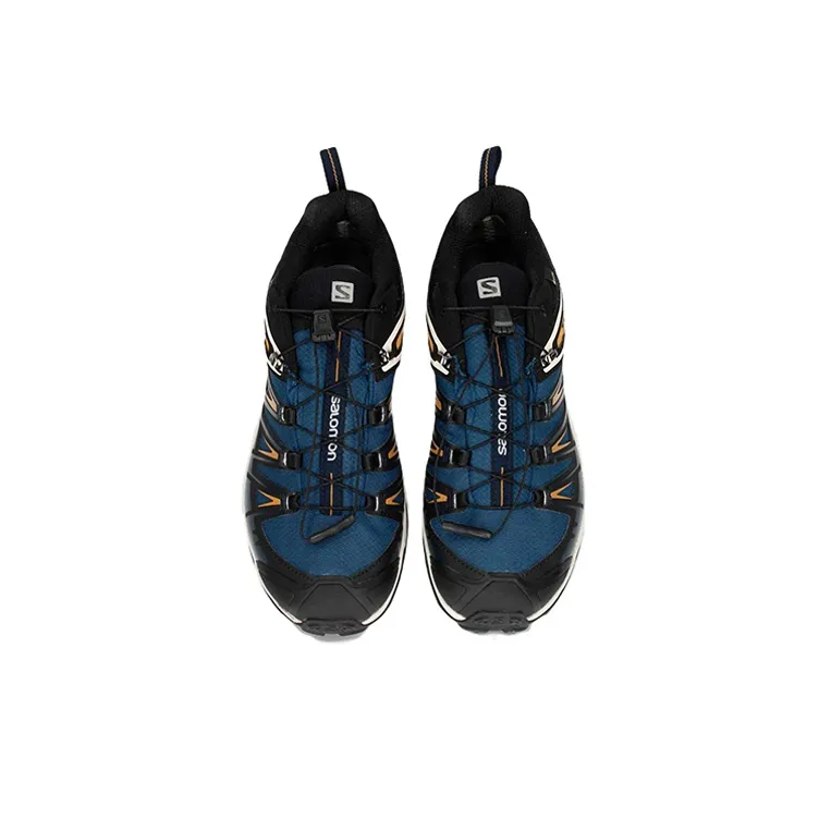 SALOMON X Ultra 3 Outdoor Shoes Men Low-Top Black/Blue-2