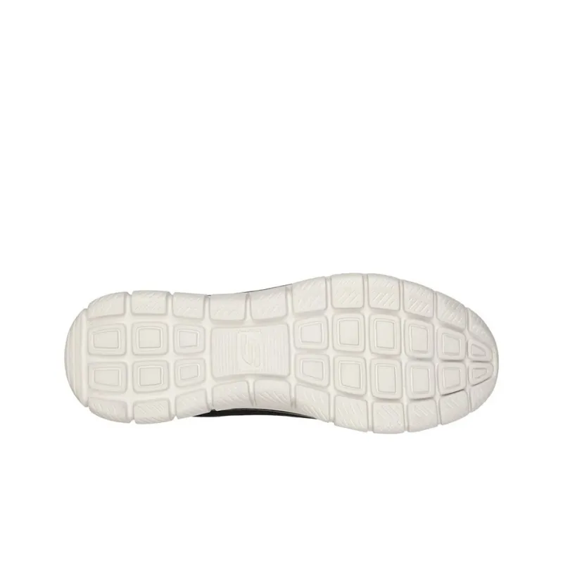 Skechers Skechers Track TRACK  RIPKENT Cushioning Anti Slip And Wear Resistant Low Top Casual Shoes Men's Black White-4