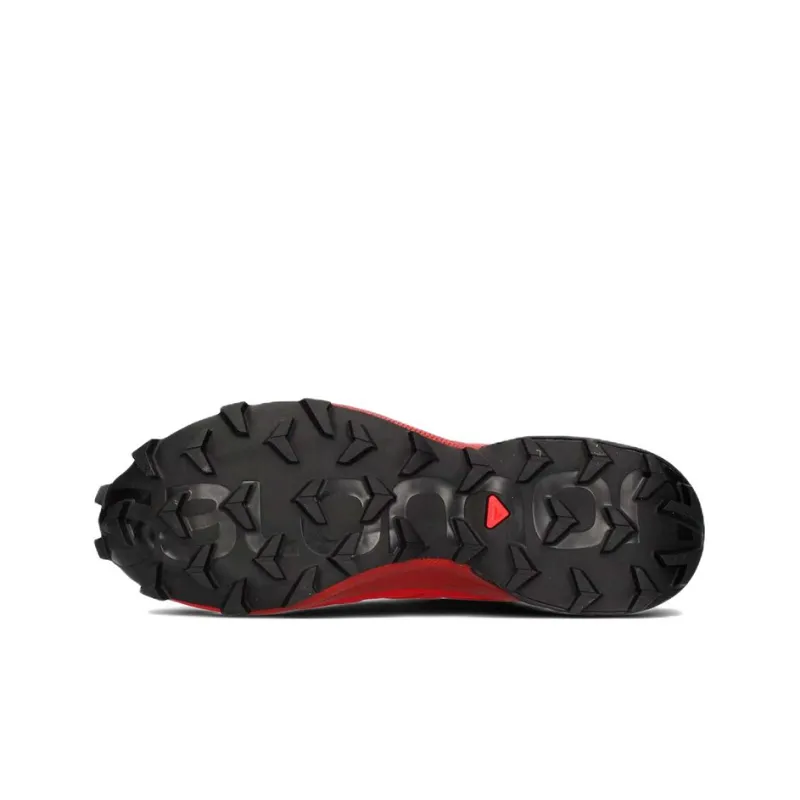 SALOMON Speedcross 5 Outdoor Shoes Men Low Top Red-4