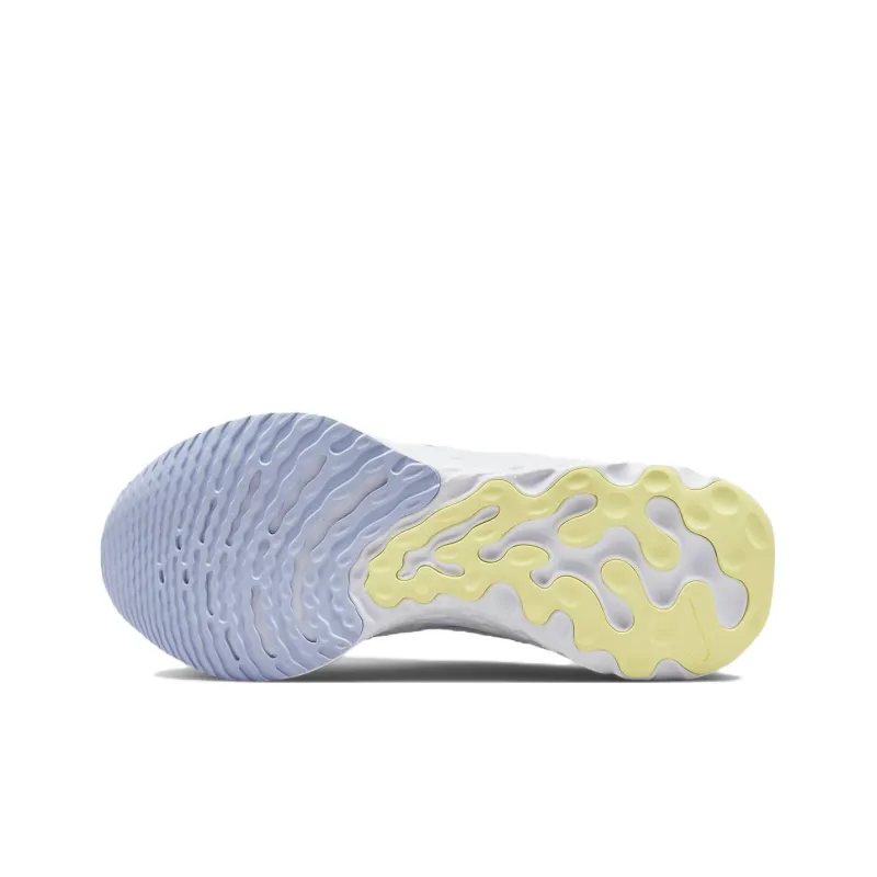 Nike React Infinity Run Flyknit 3 White Violet Citron Tint Women's-5