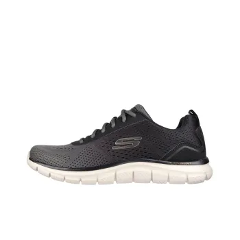 Skechers Skechers Track TRACK  RIPKENT Cushioning Anti Slip And Wear Resistant Low Top Casual Shoes Men's Black White