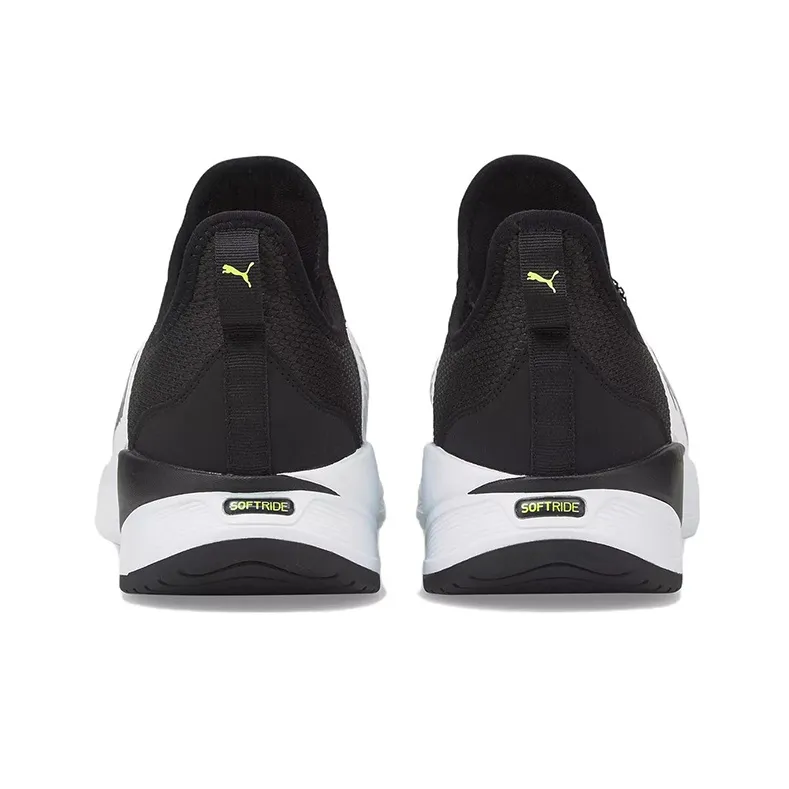 PUMA Softride Premier Slip-On Low-Top Running Shoes Men's White-3