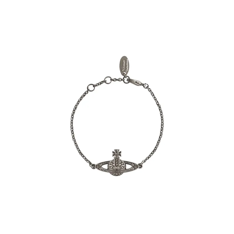 Vivienne Westwood Mini Bas Relief Chain Bracelets Women's-0