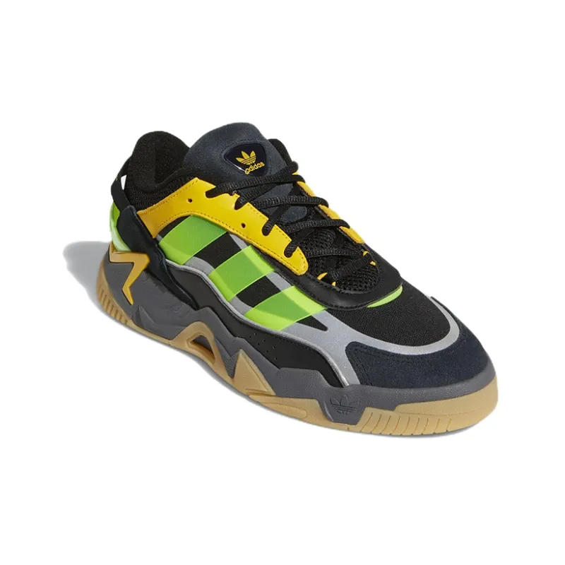 Adidas Niteball 2 Black Signal Green Yellow-2