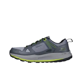 Skechers Go Run Pulse Running Shoes Men Low Top Charcoal Gray