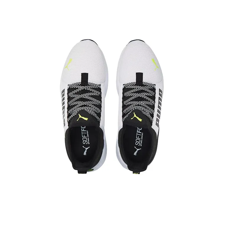 PUMA Softride Premier Slip-On Low-Top Running Shoes Men's White-2