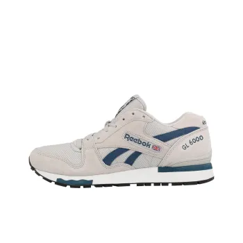 Reebok GL6000 Anti-Slip Wear-Resistant Low-Top Running Shoes Men's Gray Blue