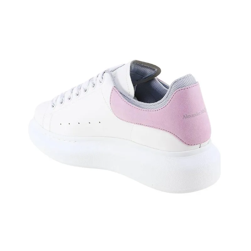 Alexander McQueen Oversized Low Top Sneakers 'White Pink Purple' Women's-3