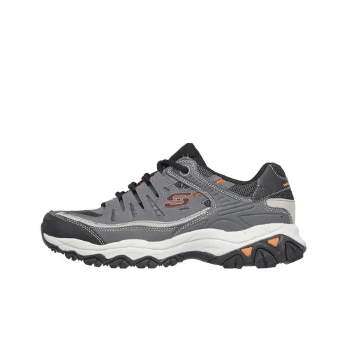 Skechers After Burn Hiking / Trekking Shoes Men Low-Top Black/Gray