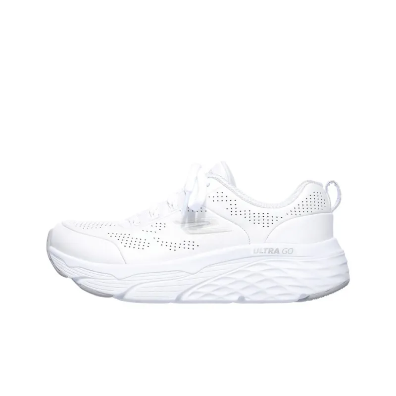 Skechers Max Cushioning Casual Shoes Women's Low Top Snow-0
