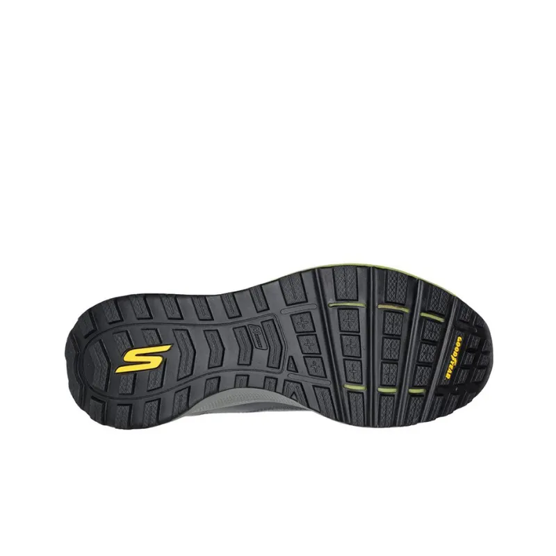 Skechers Go Run Pulse Running Shoes Men Low Top Charcoal Gray-4