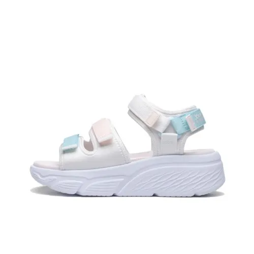 XTEP Beach Sandals Women's Off-White/Pure Pink