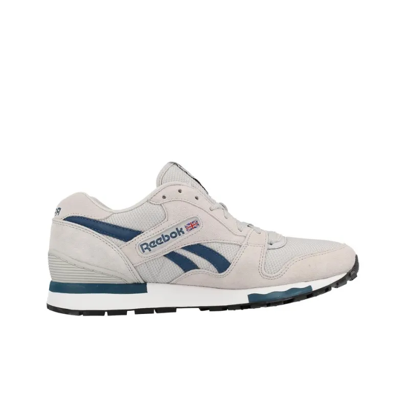 Reebok GL6000 Anti-Slip Wear-Resistant Low-Top Running Shoes Men's Gray Blue-1