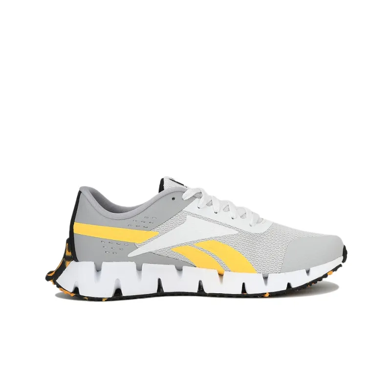 Reebok Zig Dynamica 2 Running Shoes Men Low-Top Gray/Yellow-1
