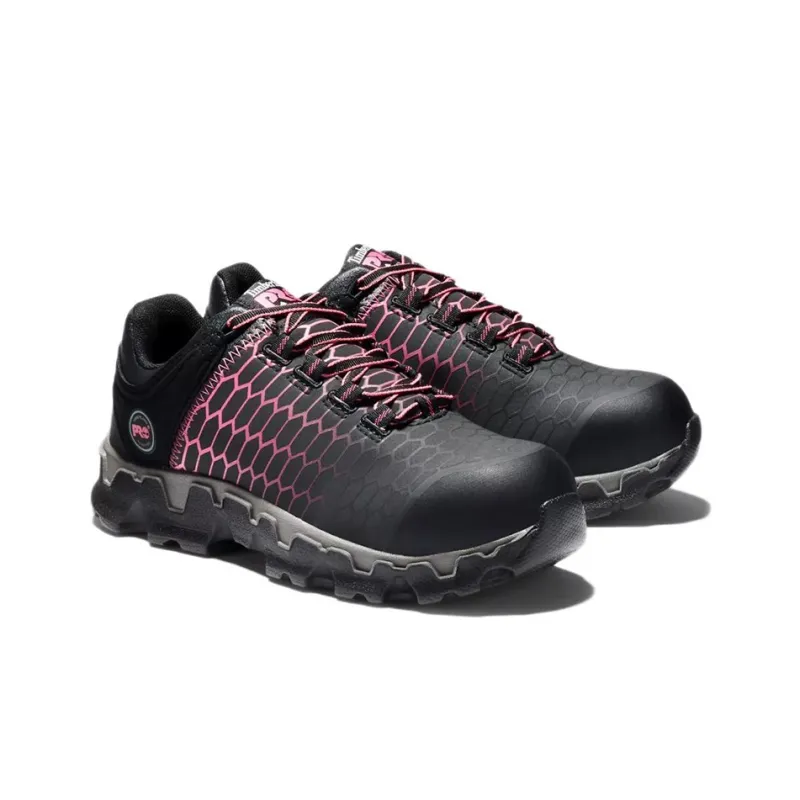 Timberland Powertrain Casual Shoes Women's Low-Top Black/Pink-2