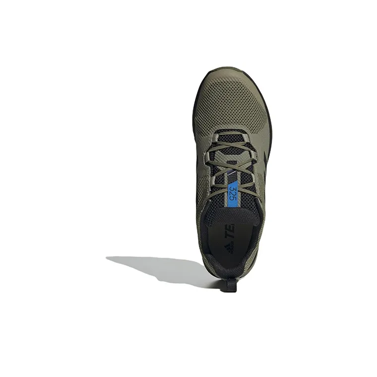 Adidas Terrex Two Gore-Tex Trail Anti-Slip Wear-Resistant Low-Top Running Shoes Men's Army Green-4