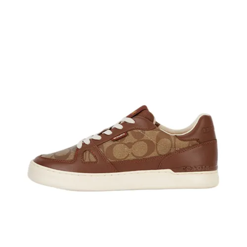 COACH Clip Sneakers Brown