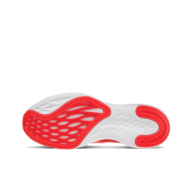 Mizuno Wave Shadow 5 Running Shoes Men Low-Top Red/Silver/White-4