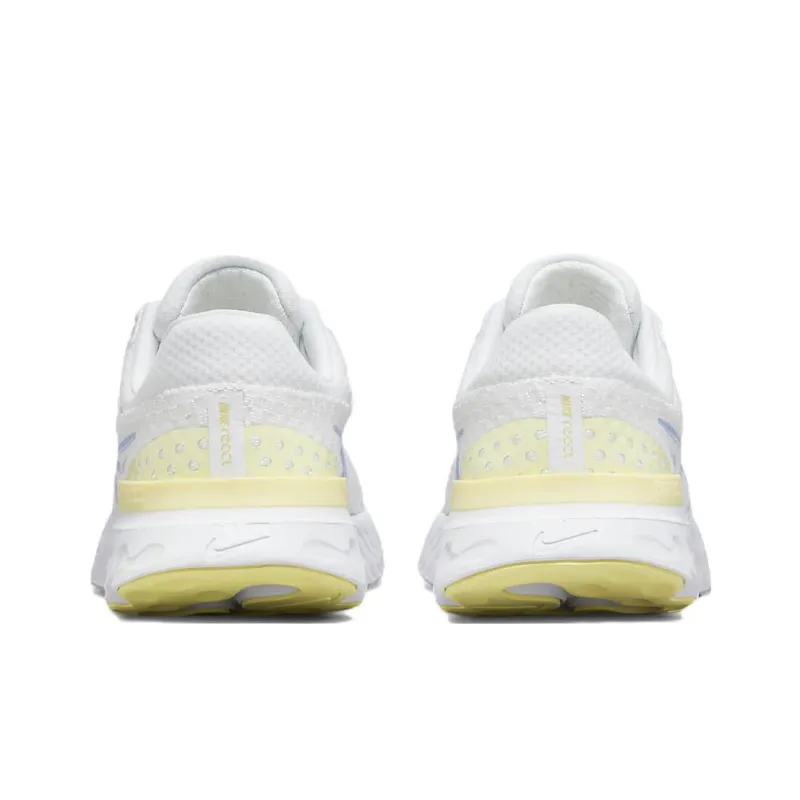 Nike React Infinity Run Flyknit 3 White Violet Citron Tint Women's-4