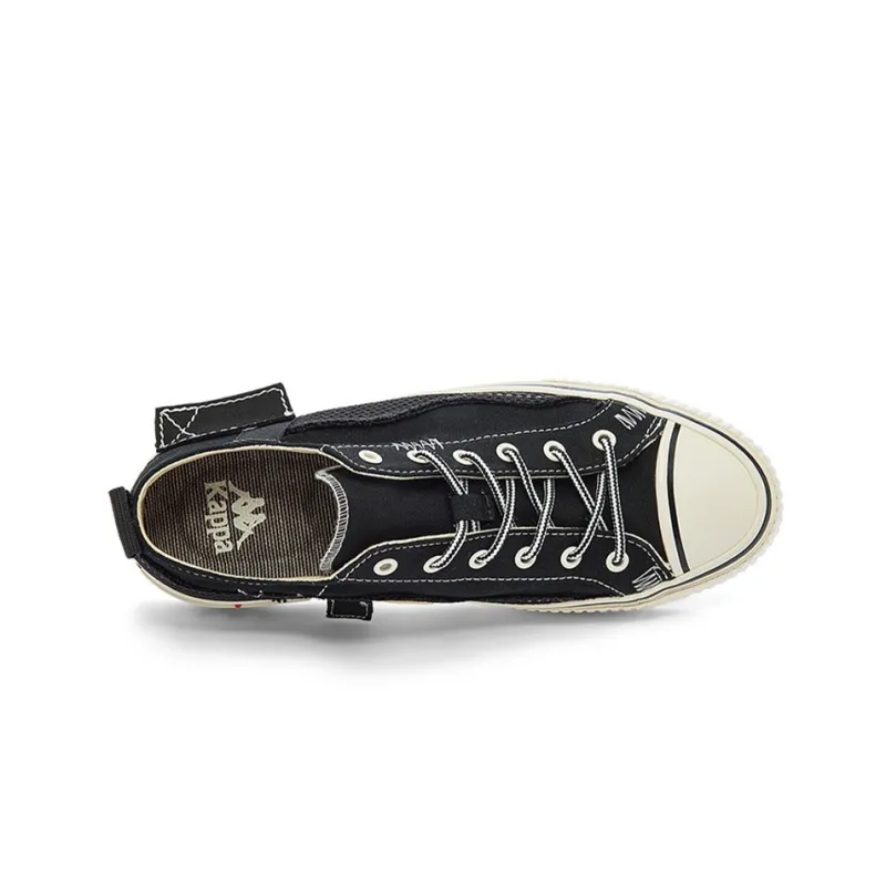 Kappa Lightweight And Breathable Low-Top Skateboard Shoes Unisex Black-2