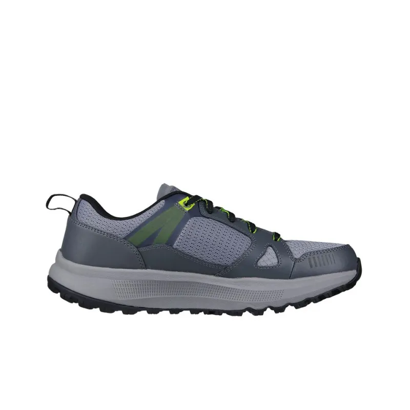 Skechers Go Run Pulse Running Shoes Men Low Top Charcoal Gray-1