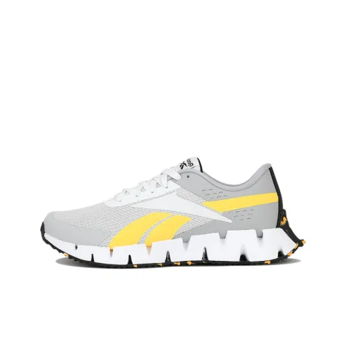 Reebok Zig Dynamica 2 Running Shoes Men Low-Top Gray/Yellow