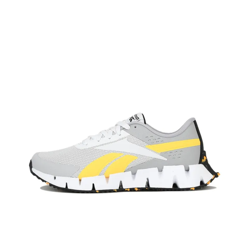 Reebok Zig Dynamica 2 Running Shoes Men Low-Top Gray/Yellow-0