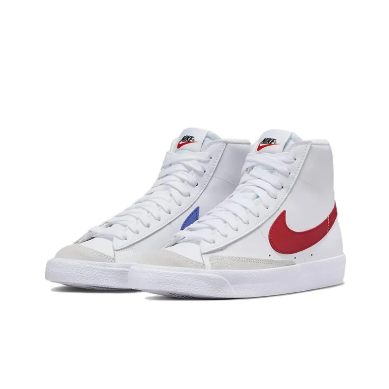 Nike Blazer Mid 77 White Blue Red GS-2