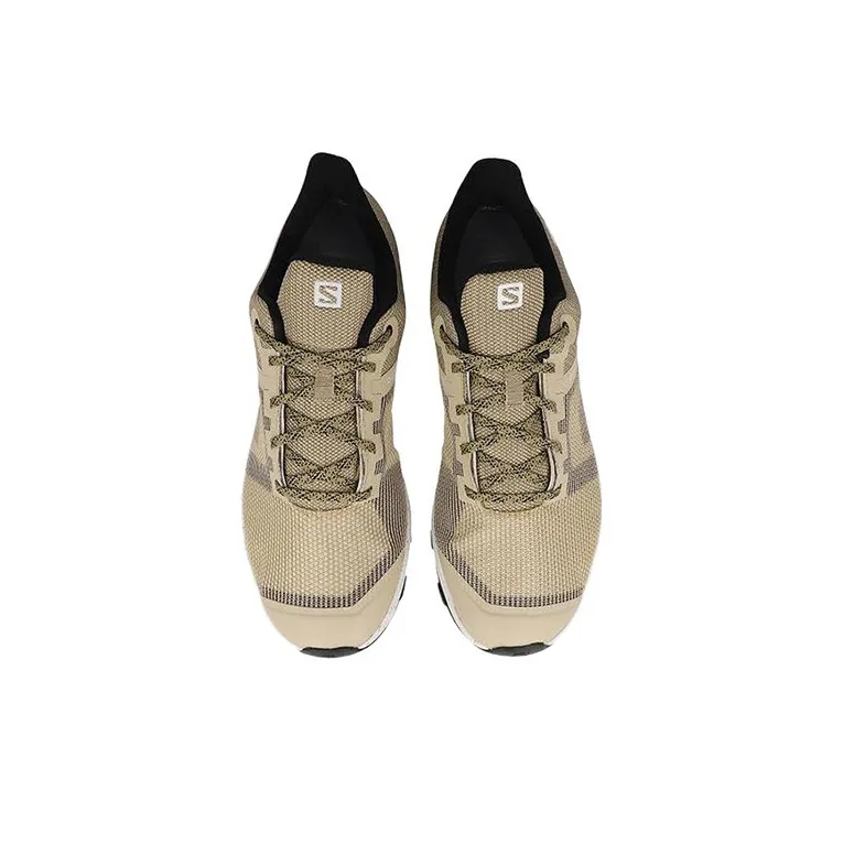 SALOMON OUTLINE Wear-Resistant Low-Top Running Shoes Men's Beige Black-2