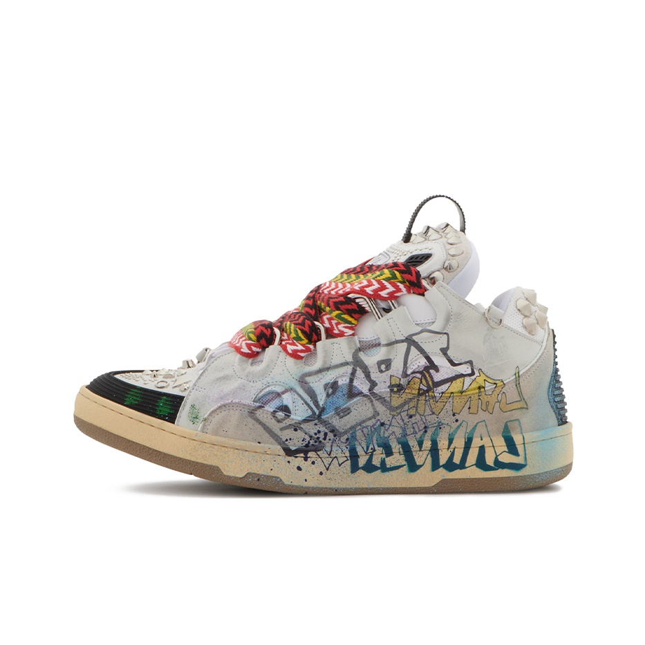 Lanvin Curb Sneaker Graffiti - POIZON