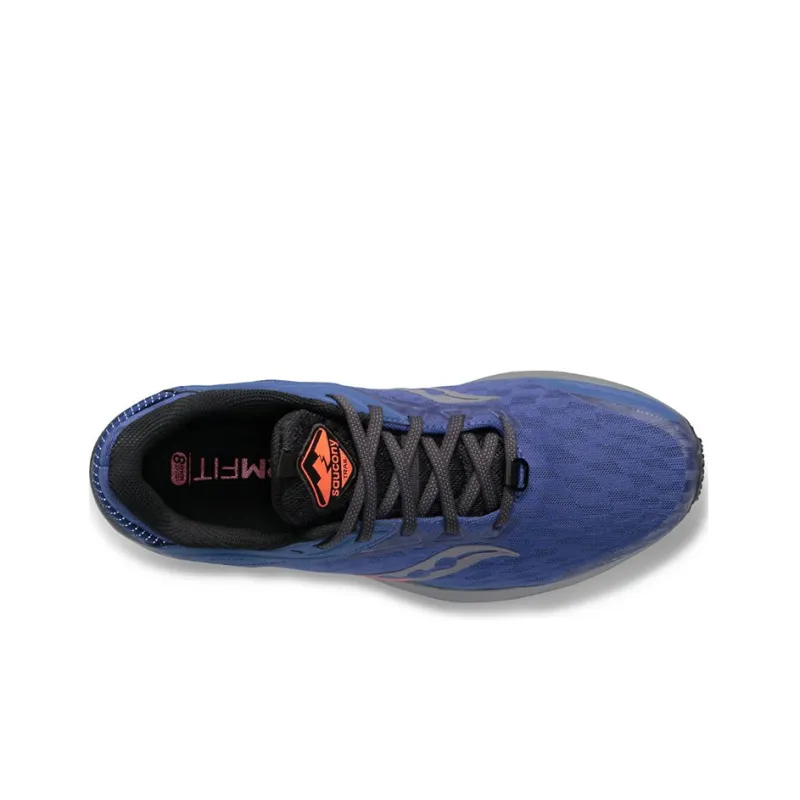 Saucony Canyon TR 2 Low-Top Running Shoes Men's Blue Gray Black-2