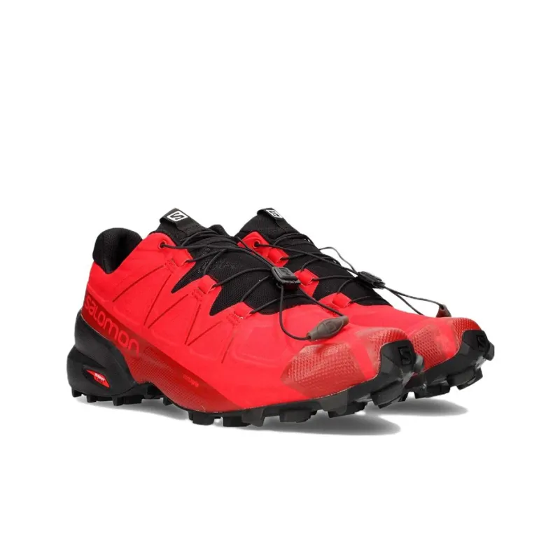 SALOMON Speedcross 5 Outdoor Shoes Men Low Top Red-1
