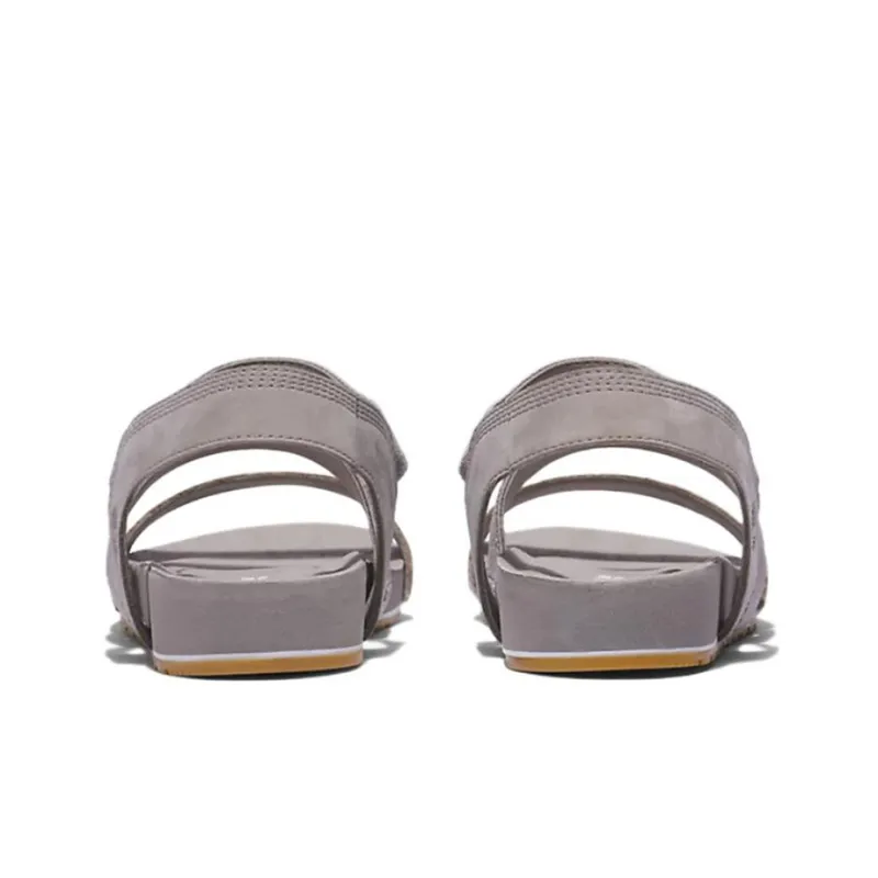 Timberland Malibu Waves Beach Sandals Women's Silver Gray-4