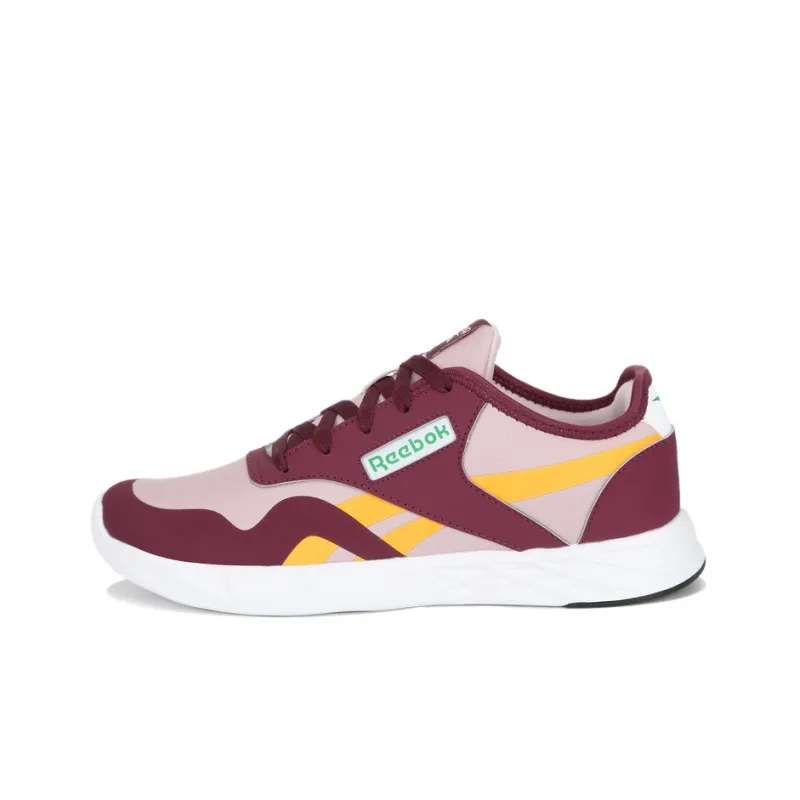 Reebok Fitness Sheen Wear-Resistant Low-Top Running Shoes Women's Burgundy-0