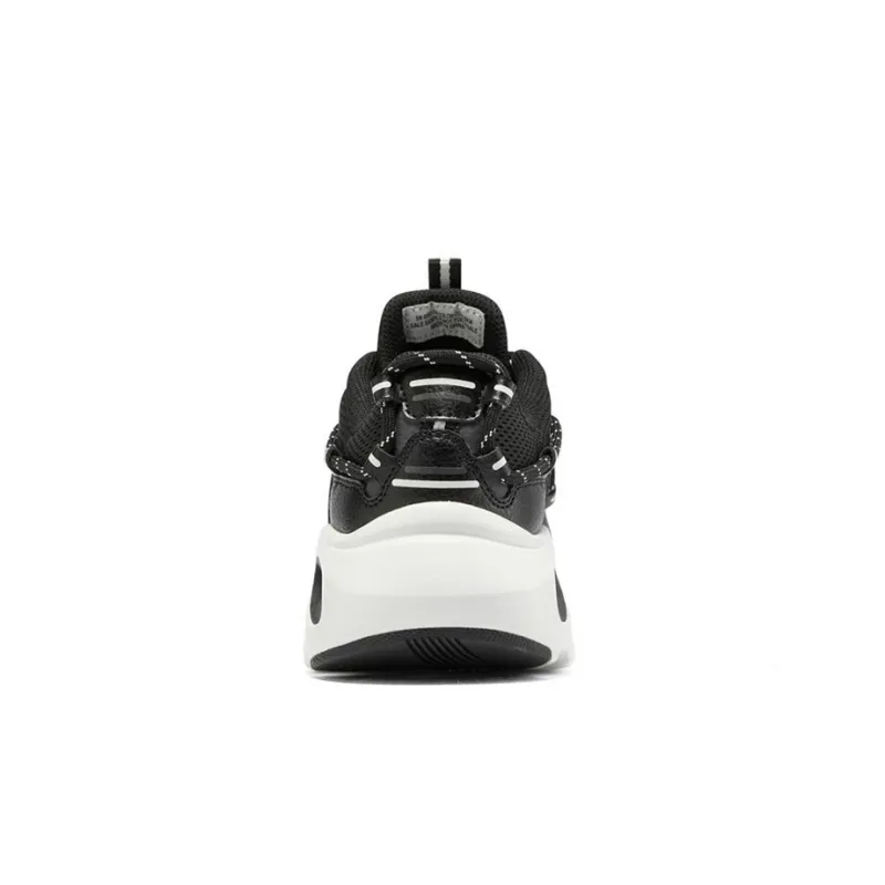 Skechers Stamina Airy Cushioning Anti Slip And Wear Resistant Low Top Casual Shoes Women's Black White-3