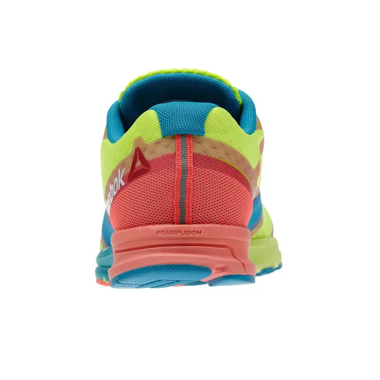 Reebok Running Shoes Women's Low-Top Neon Green/Pink-3