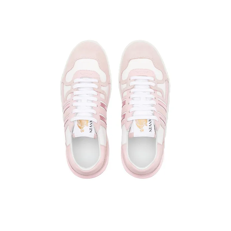 Lanvin Clay Low Top Stylish Skateboarding Shoes Women's Pink-3