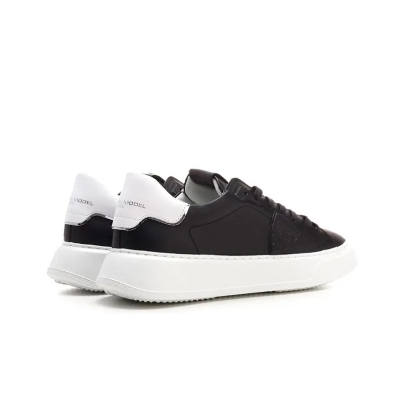 PHILIPPE MODEL Paris Temple Veau Low-top Sneakers-3