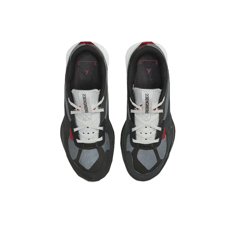 Air Jordan Air 200E 'Black University Red'-3