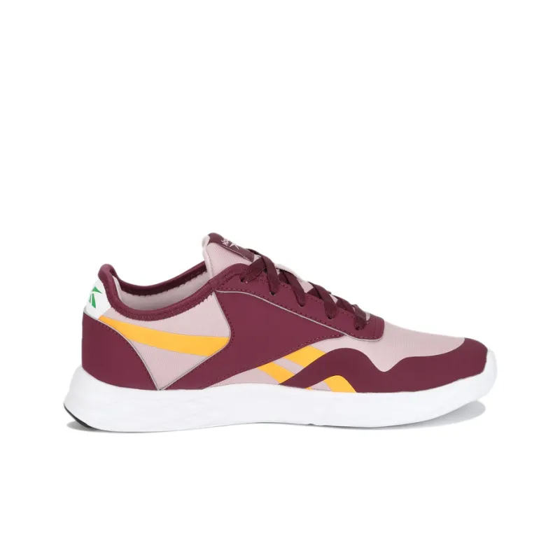 Reebok Fitness Sheen Wear-Resistant Low-Top Running Shoes Women's Burgundy-1