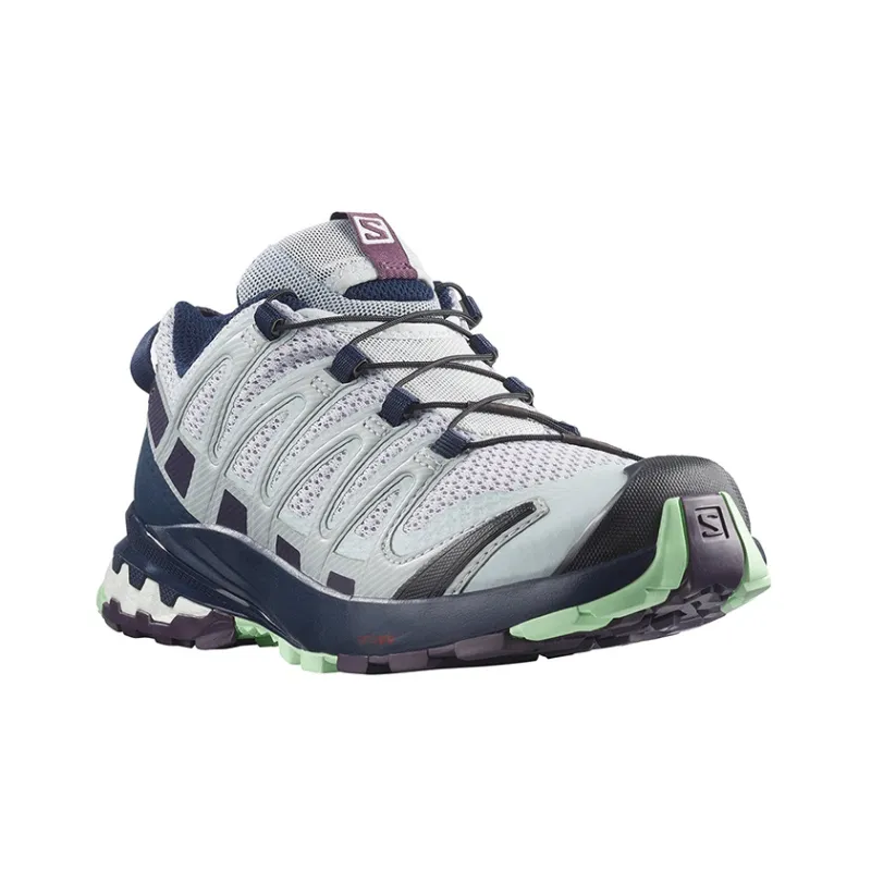 SALOMON XA Pro 3D V8 Outdoor Shoes Women's Low Top Gray-1